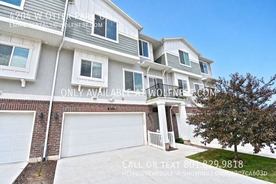 Herriman Townhome: 4204 W Otter Park Ct