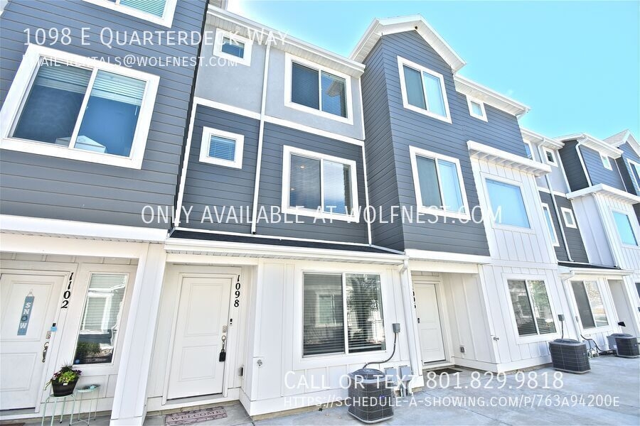 Saratoga Springs Townhome: 1098 E Quarterdeck Way