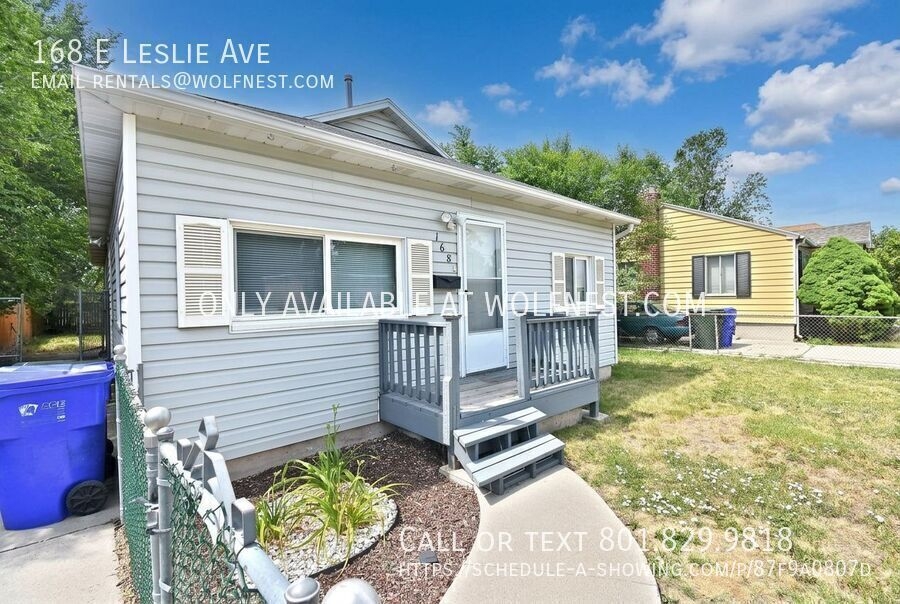 Salt Lake City House: 168 E Leslie Ave