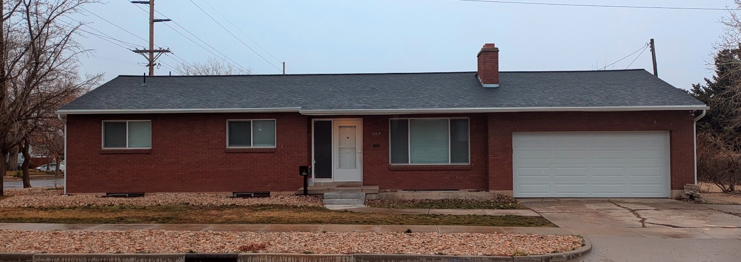 Salt Lake City House: 1884 E 1700 S