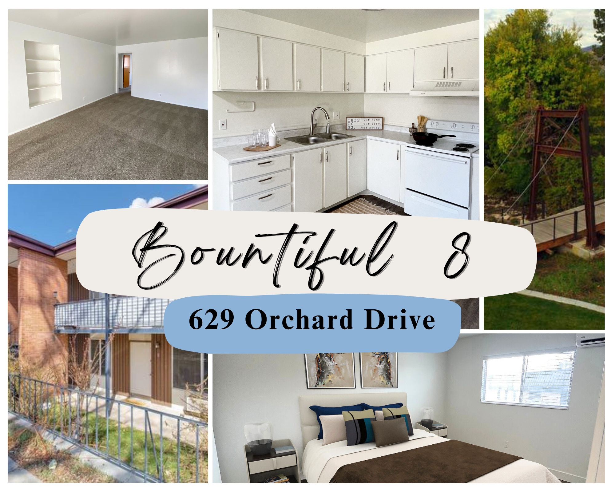 Bountiful Apartment: 629 S Orchard Dr
