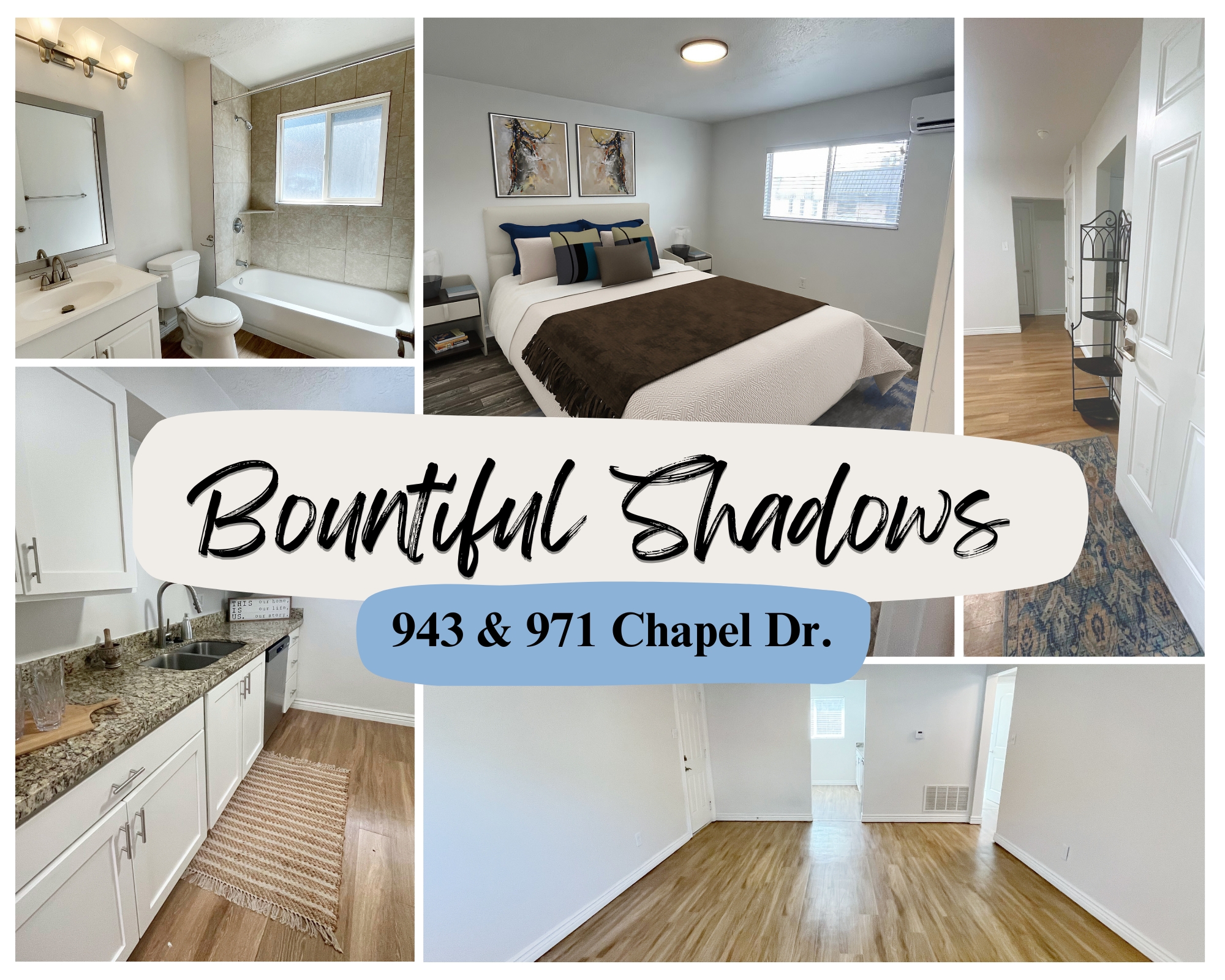 Bountiful Apartment: 943 Chapel Dr