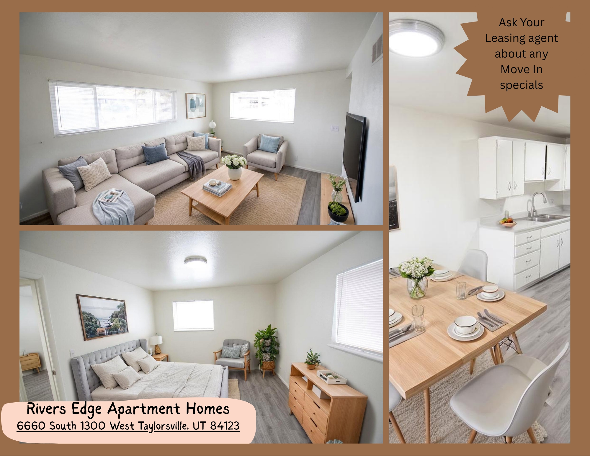Salt Lake City Apartment: 6660 S 1300 W