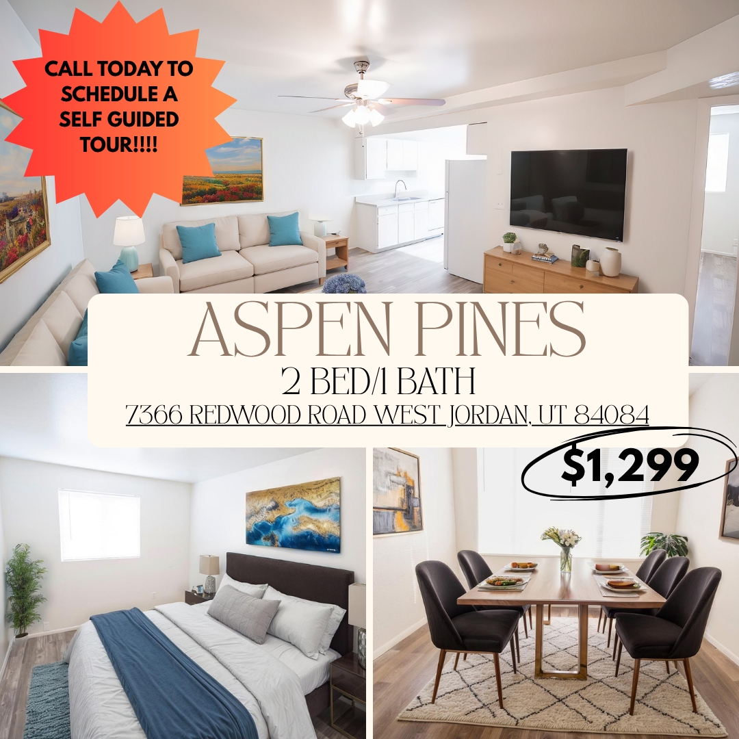 West Jordan Apartment: 7366 S Redwood Rd