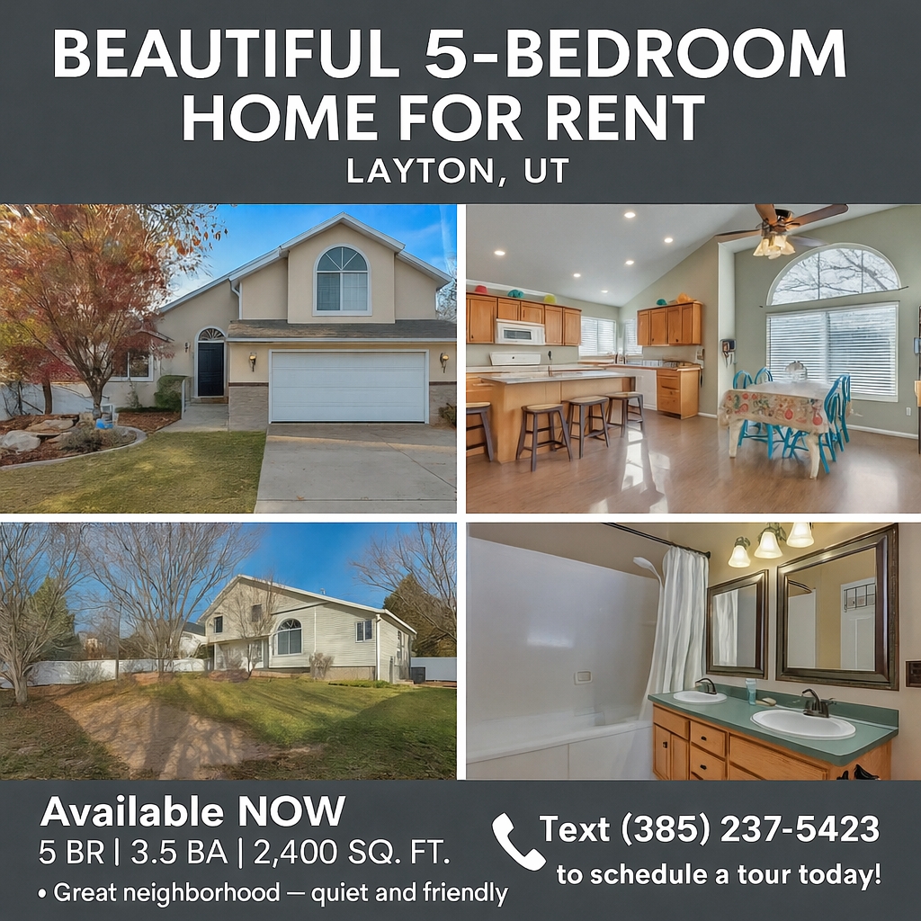 Layton House: 1029 N 300 E