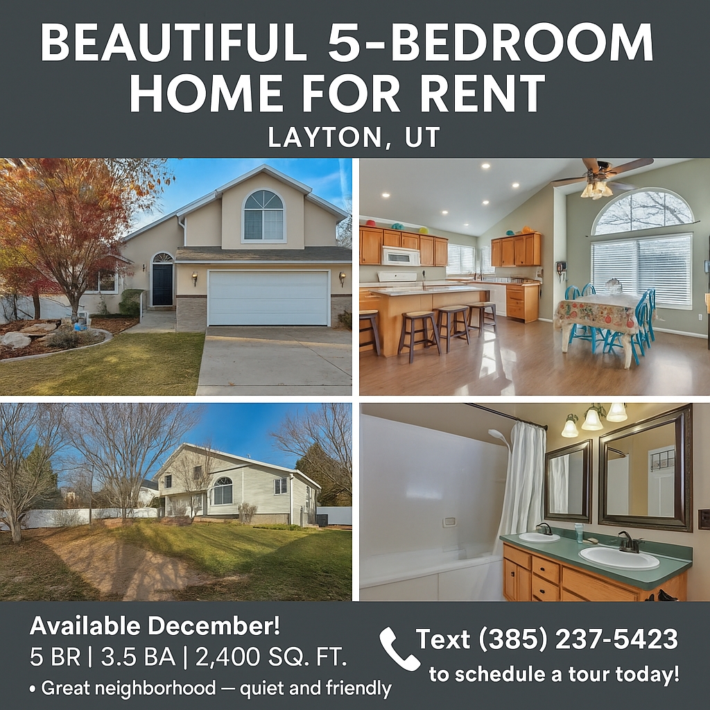 Layton House: 1029 N 300 E
