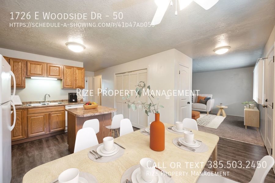 Rize Property Management Apartment for rent at 1726 E Woodside Dr