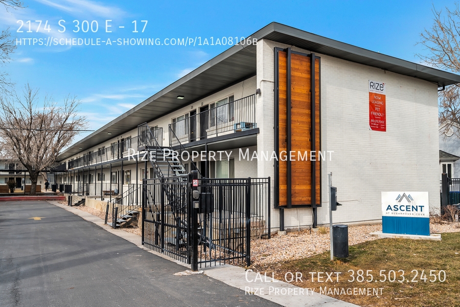 Sugarhouse Apartment for rent at 2174 S 300 E, Salt Lake City, UT 84115