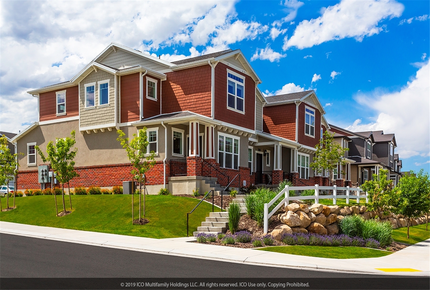 New Townhomes with attached 2 Car Garage Apartment for rent at 1532 N