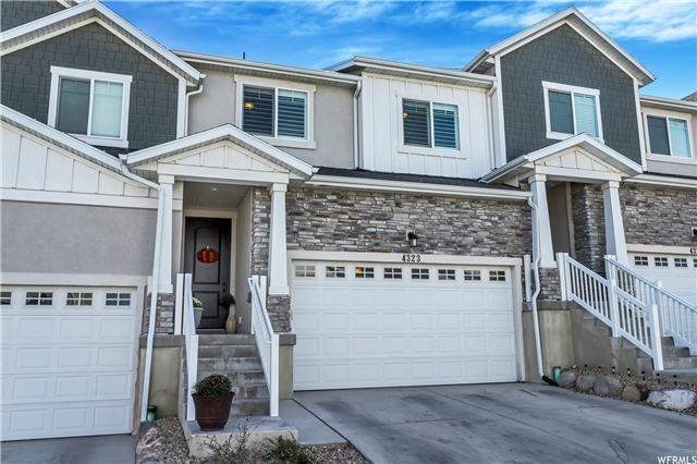 Herriman Townhome: 4323 W Quiet Shade Dr