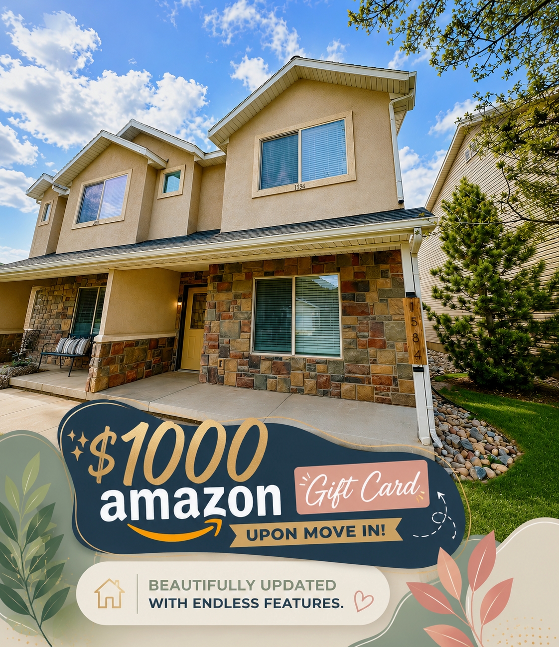 Ogden House: 1584 E Sandalwood Dr