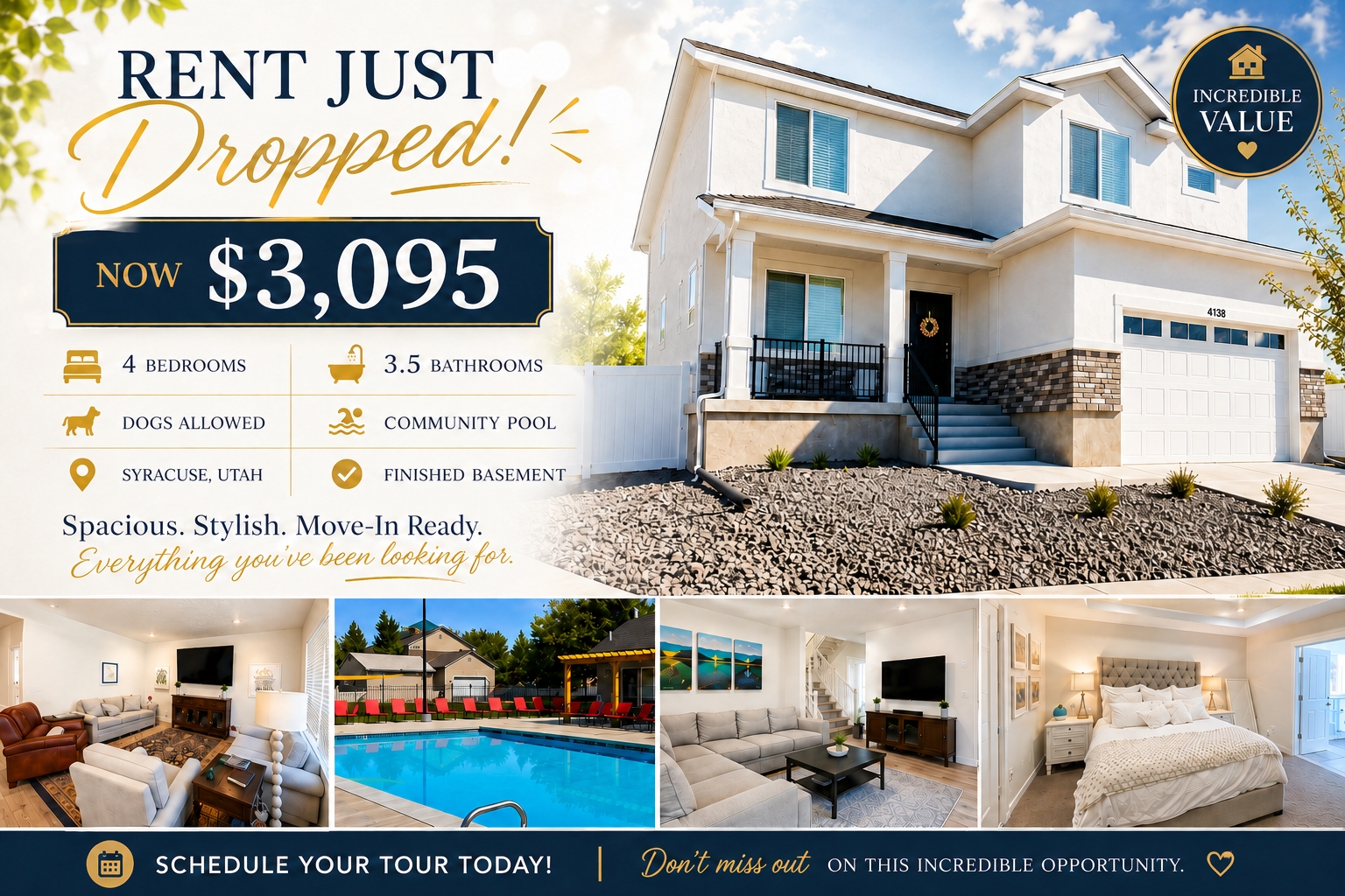 Syracuse House: 4138 W 750 S