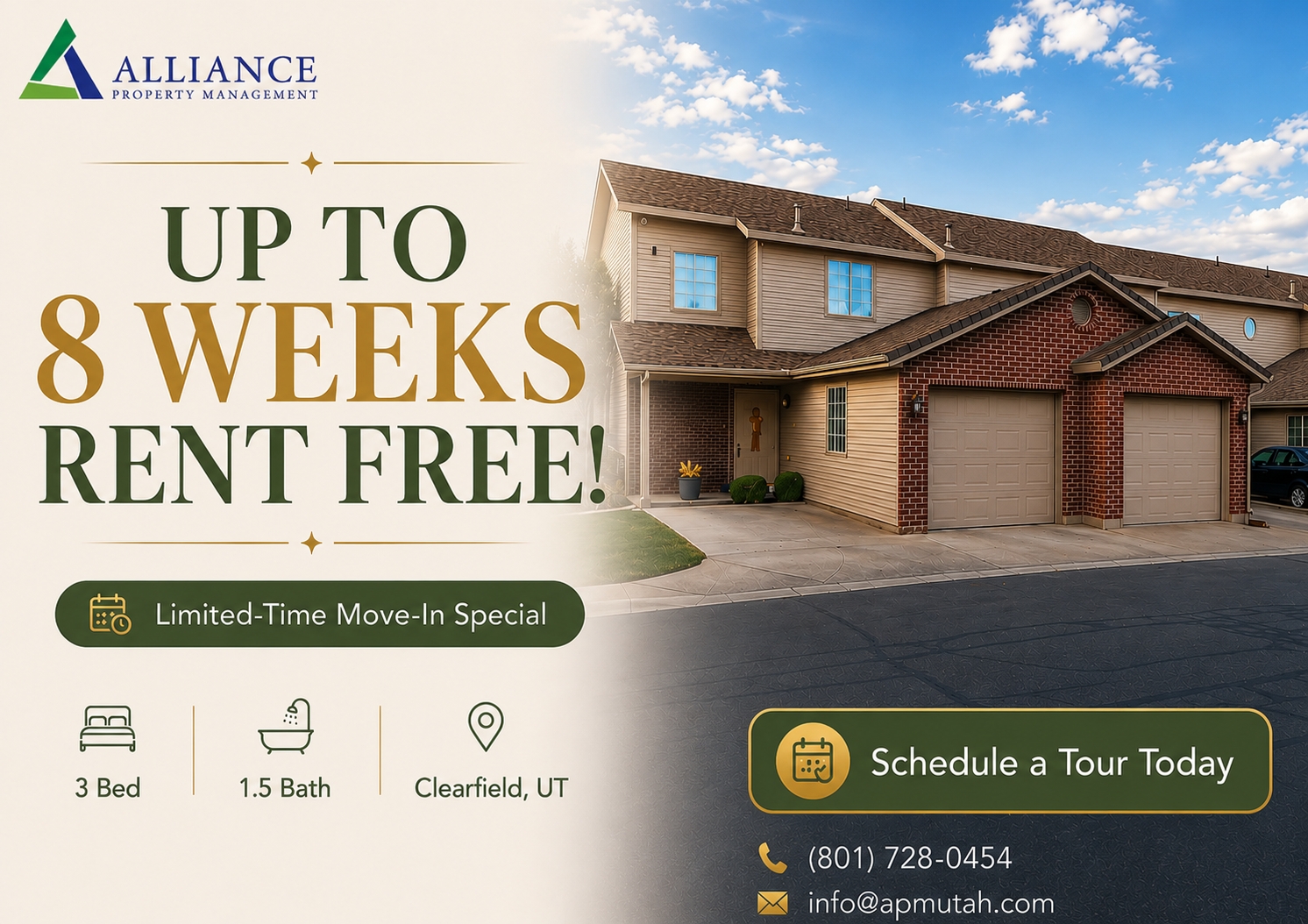 Clearfield Townhome: 930 S 550 E