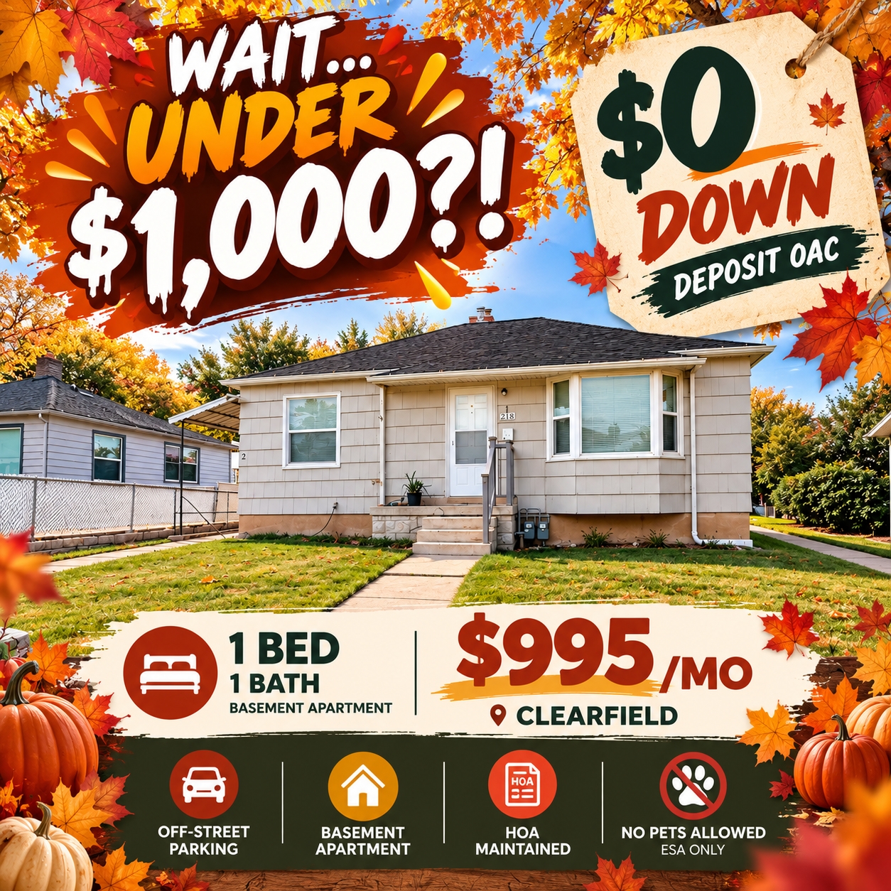 Clearfield Multiplex: 218 S Lakeview Dr