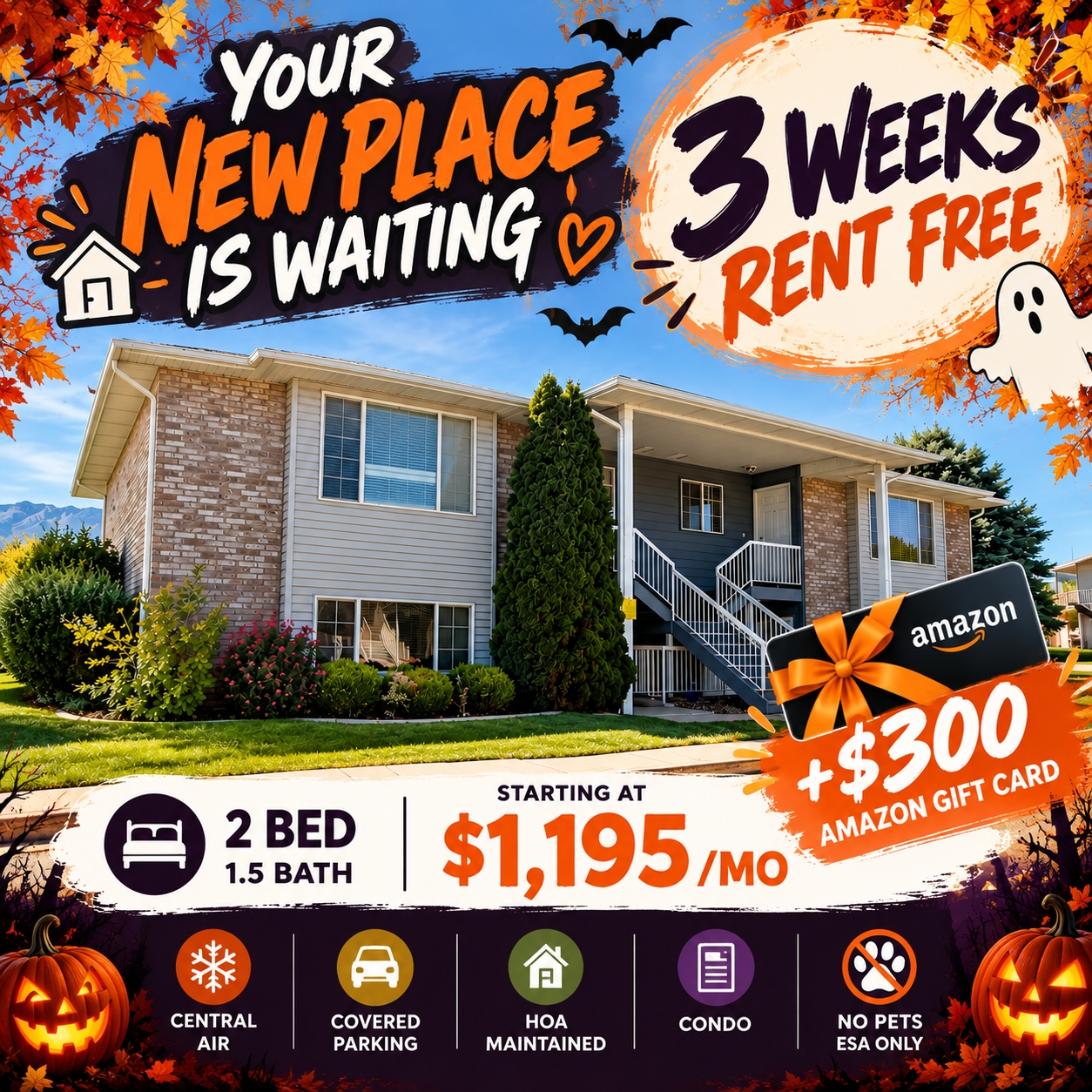 Ogden Condo: 390 W 4900 S