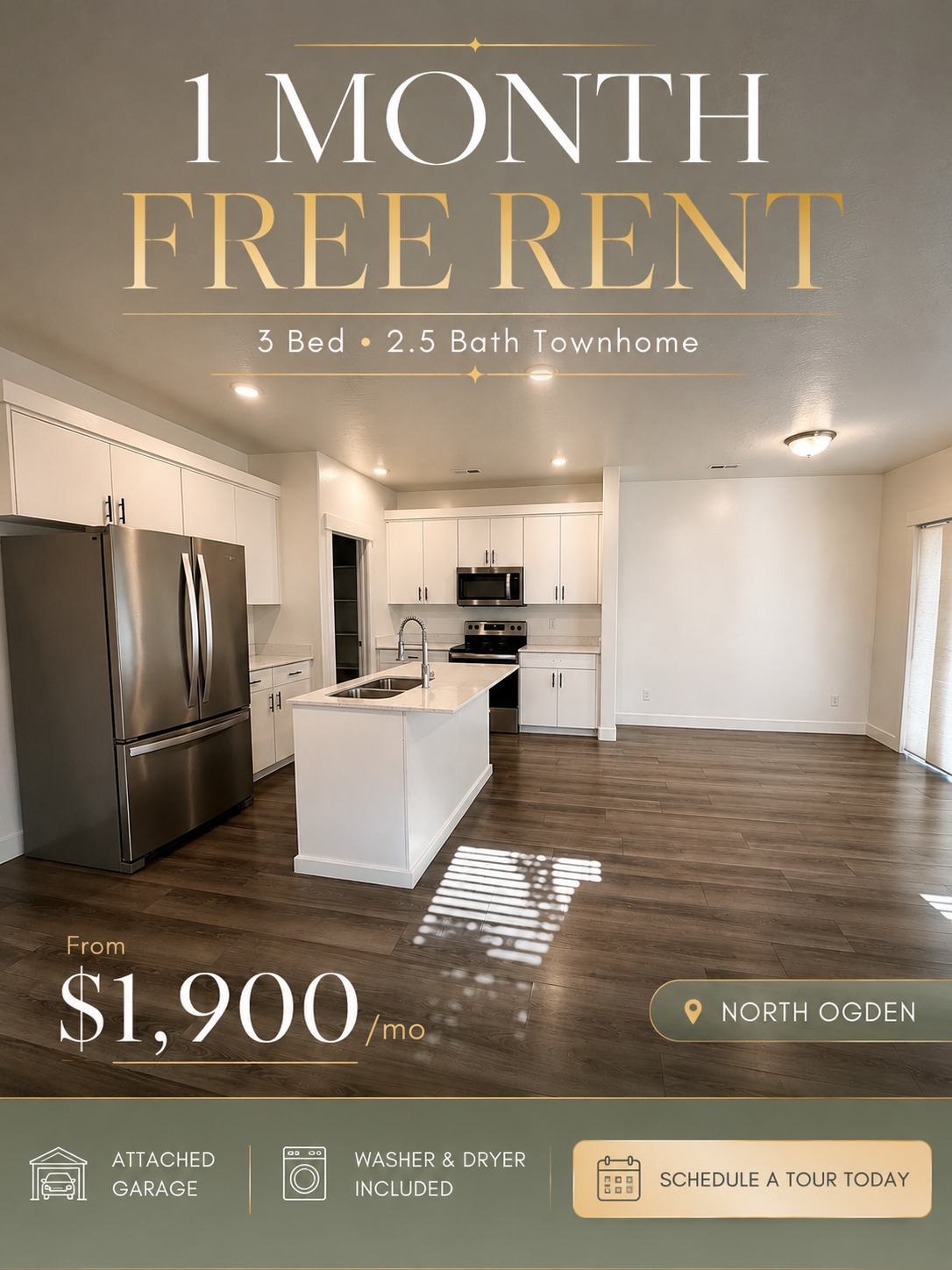 Ogden Townhome: 382 E 1850 N