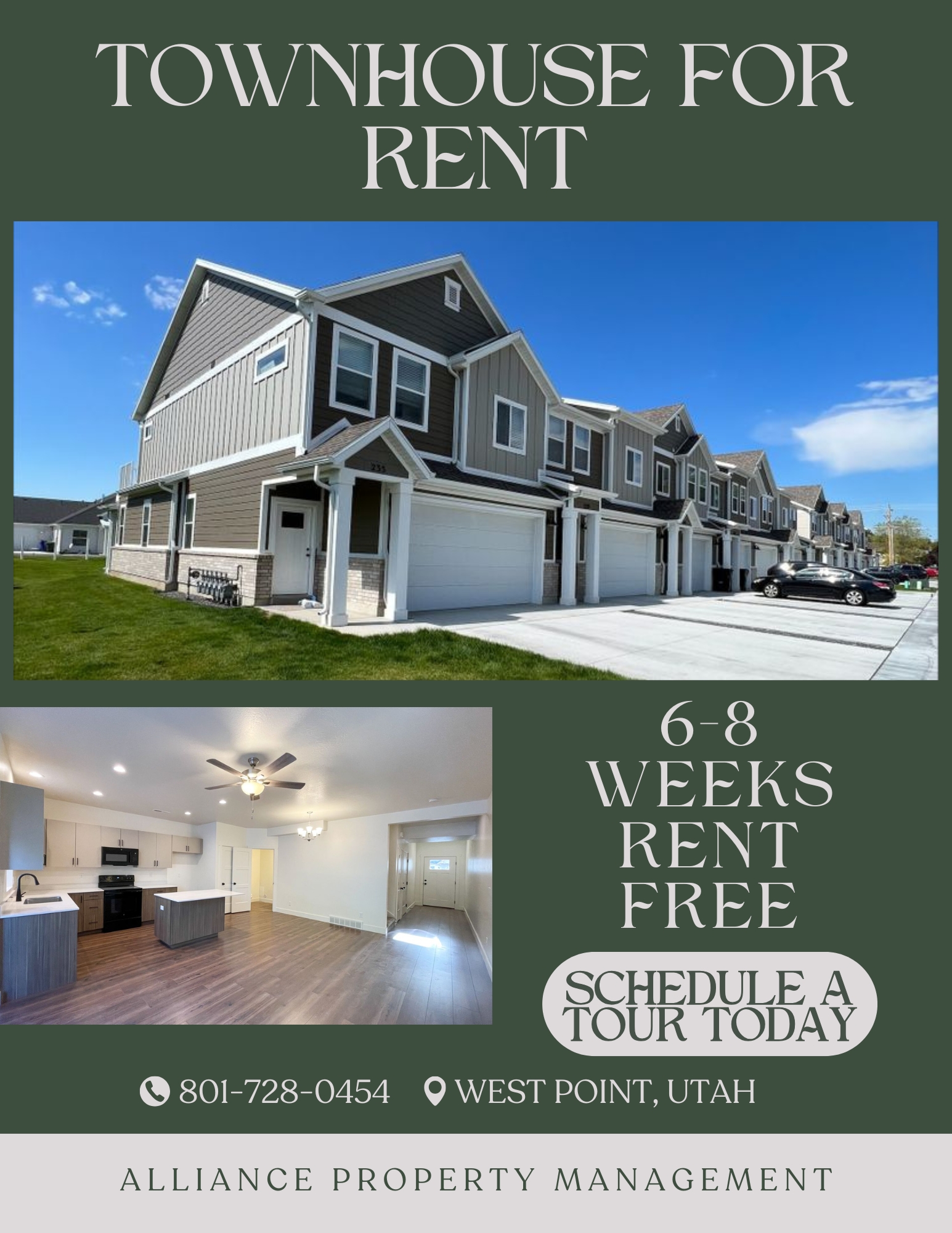 West Point Townhome: 214 N 3600 W