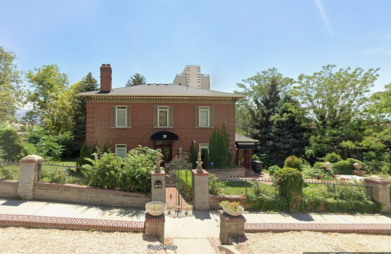 Salt Lake City House: 78 E 200 N