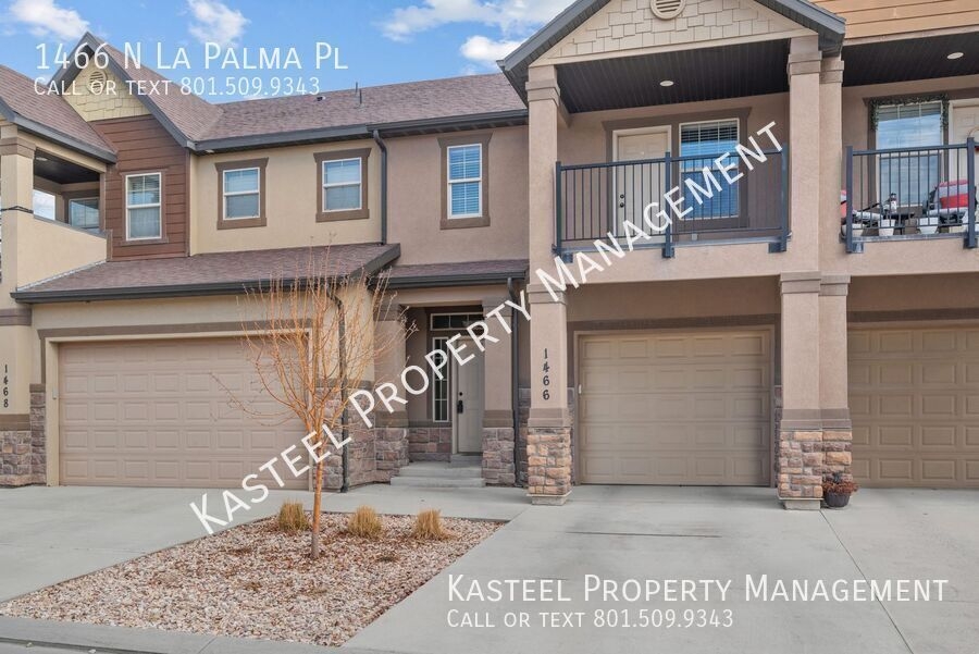 Saratoga Springs Townhome: 1466 N La Palma Pl