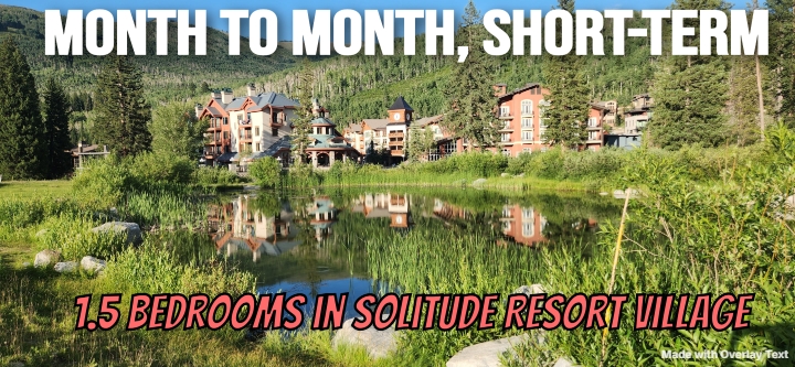 Salt Lake City Condo: 12000 Big Cottonwood Canyon