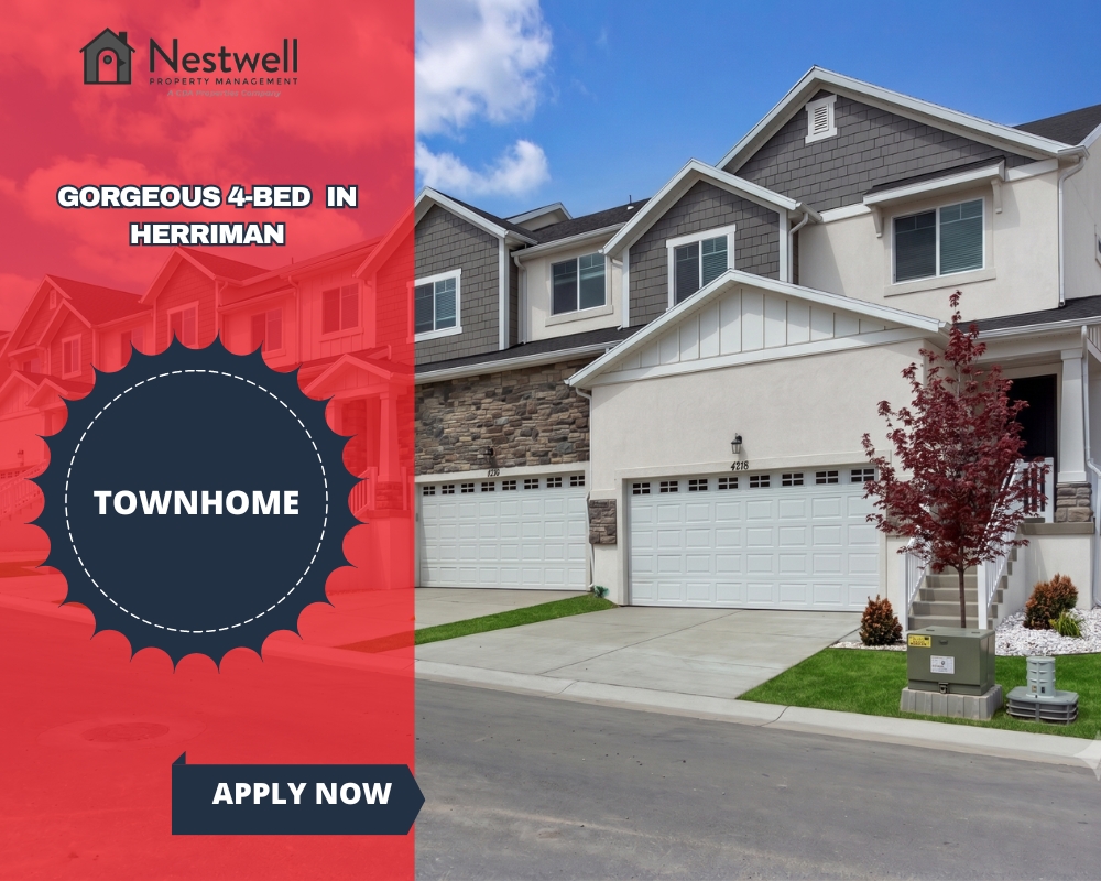 Herriman Townhome: 4218 W Juniper Shade Dr