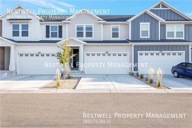 Saratoga Springs Townhome: 989 W Coral Charm Way