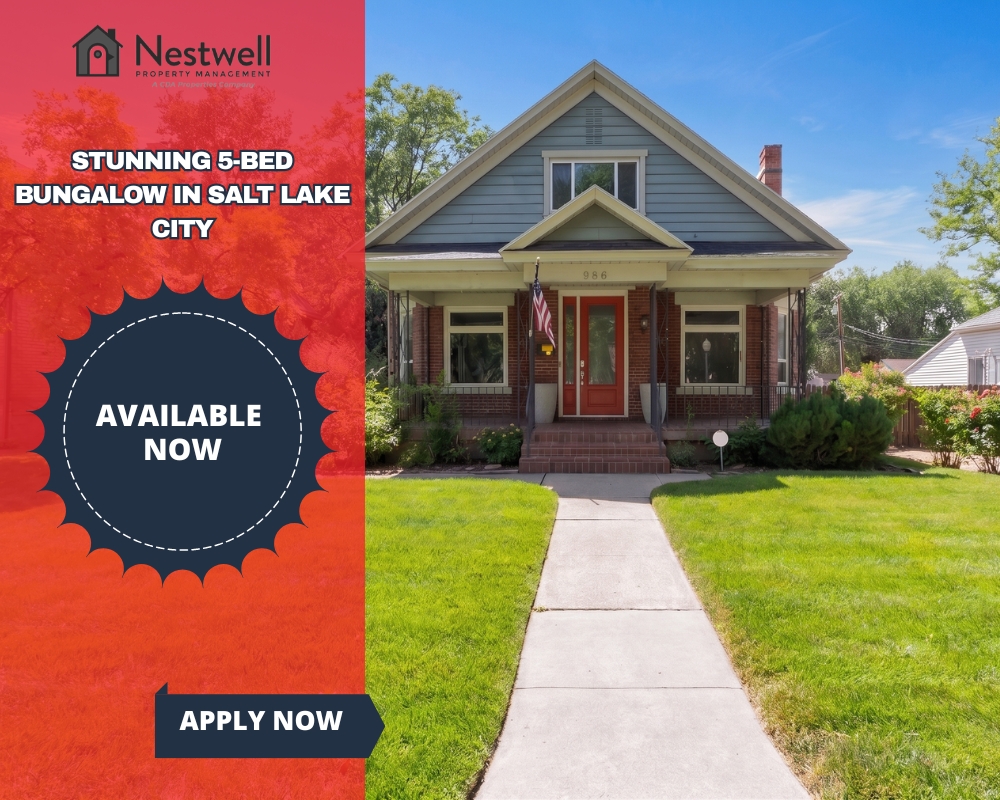 Salt Lake City House: 986 S Lake St