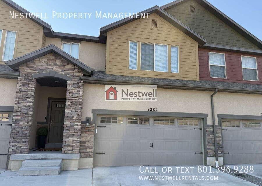 Saratoga Springs Townhome: 1284 N Willowbrook Ln