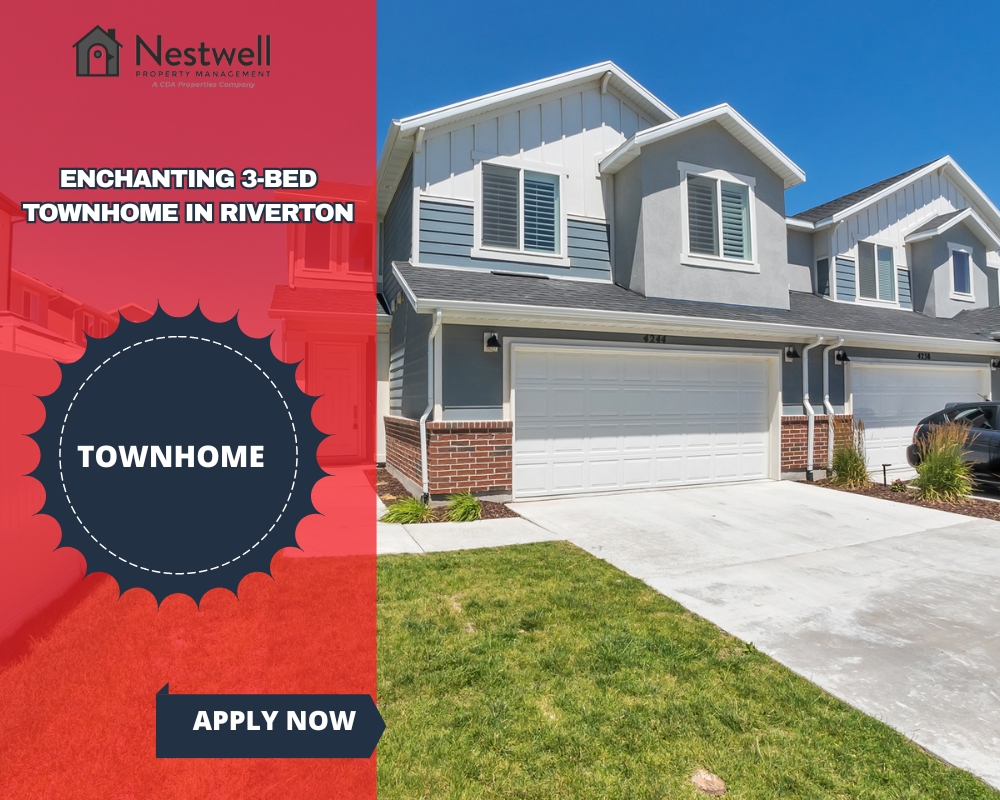 Herriman Townhome: 4244 W Palisade Park Ct