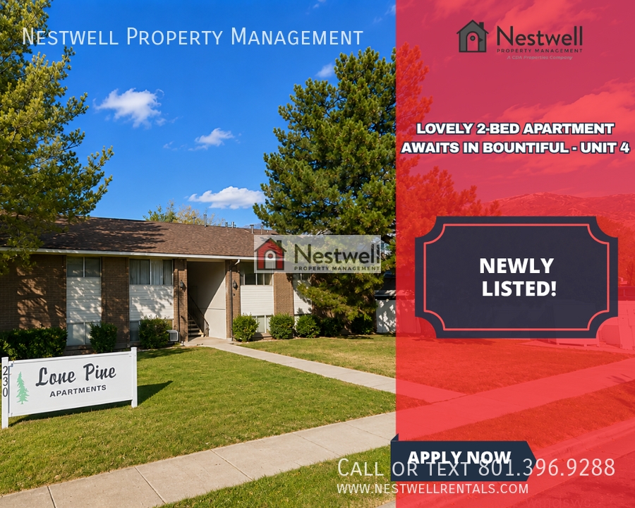 Bountiful Apartment: 230 W Center St