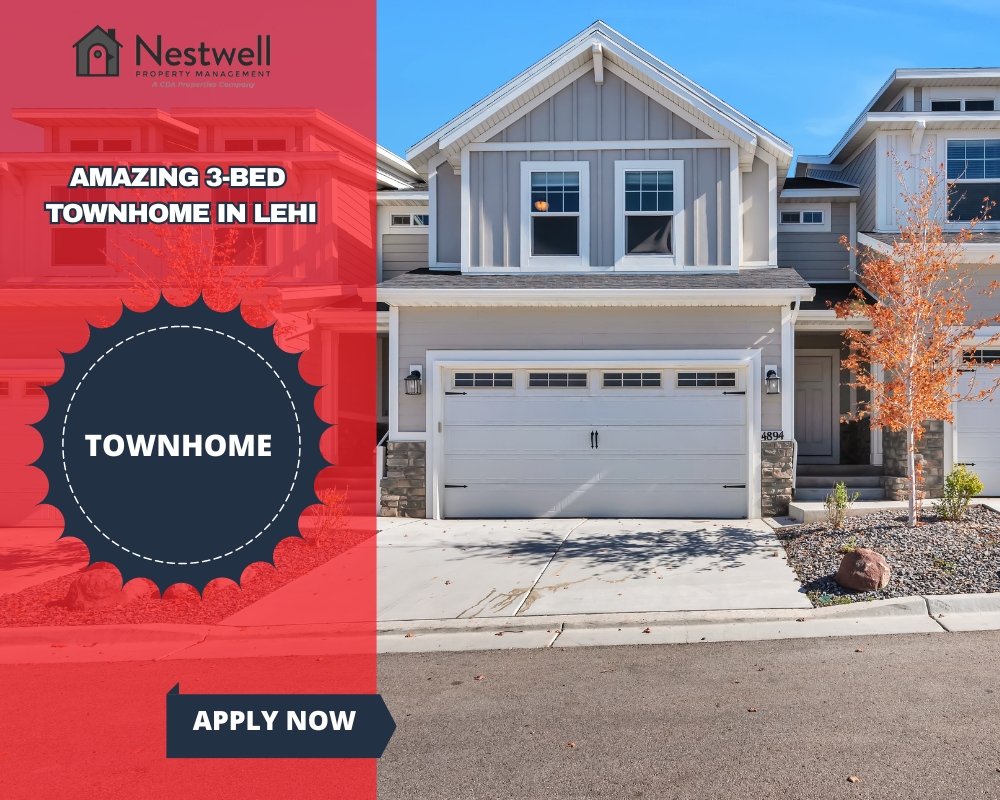 Lehi Townhome: 4894 N Nile Dr