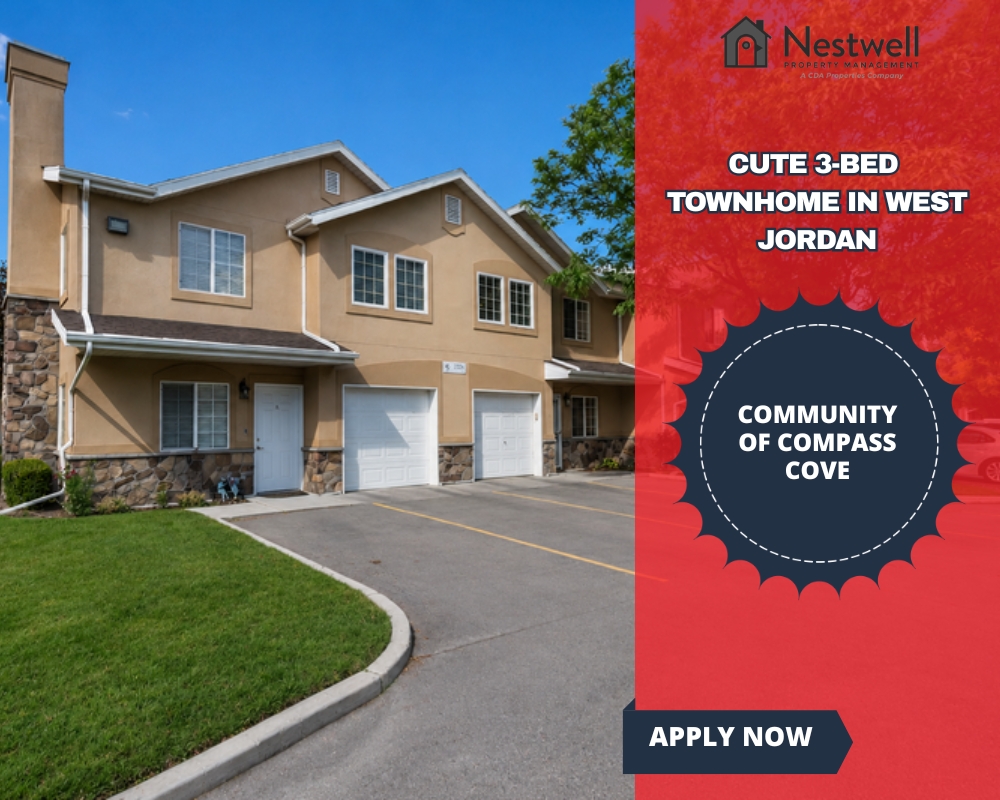West Jordan Townhome: 7122 S Longitude Ln