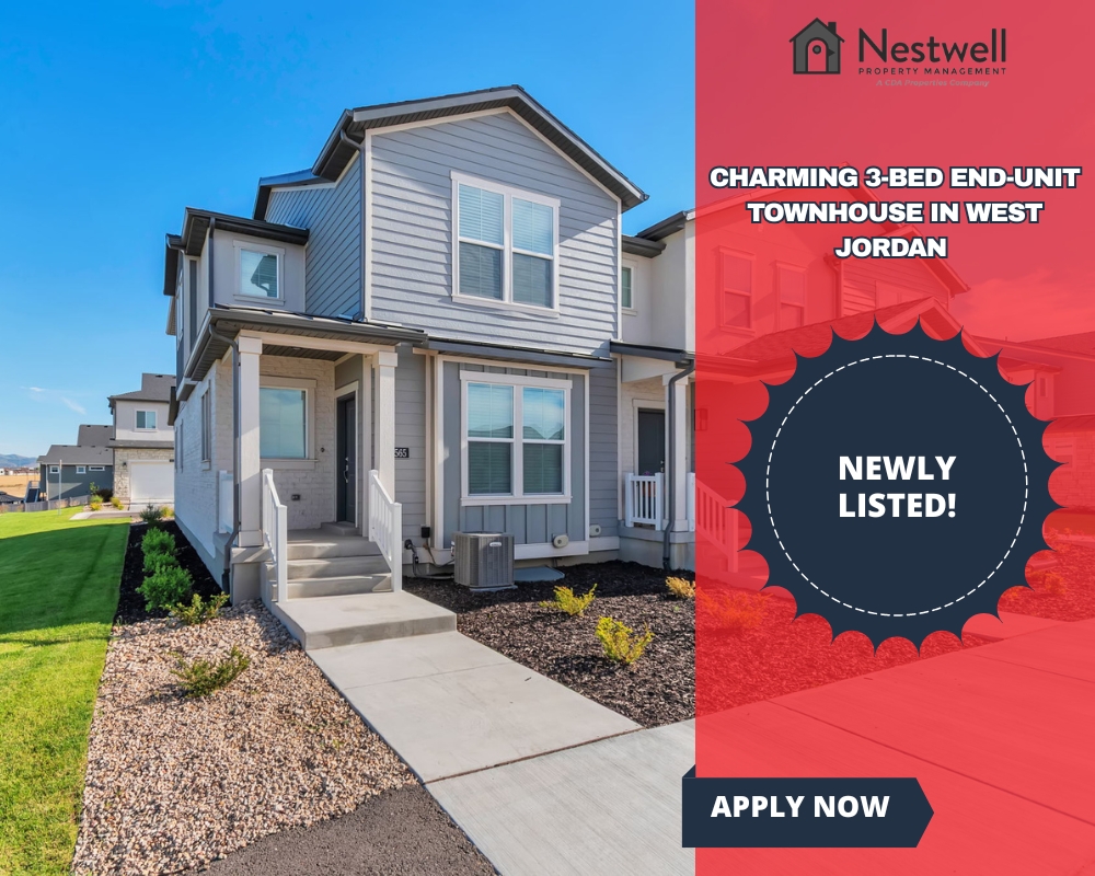 West Jordan Townhome: 6565 W Bannon St