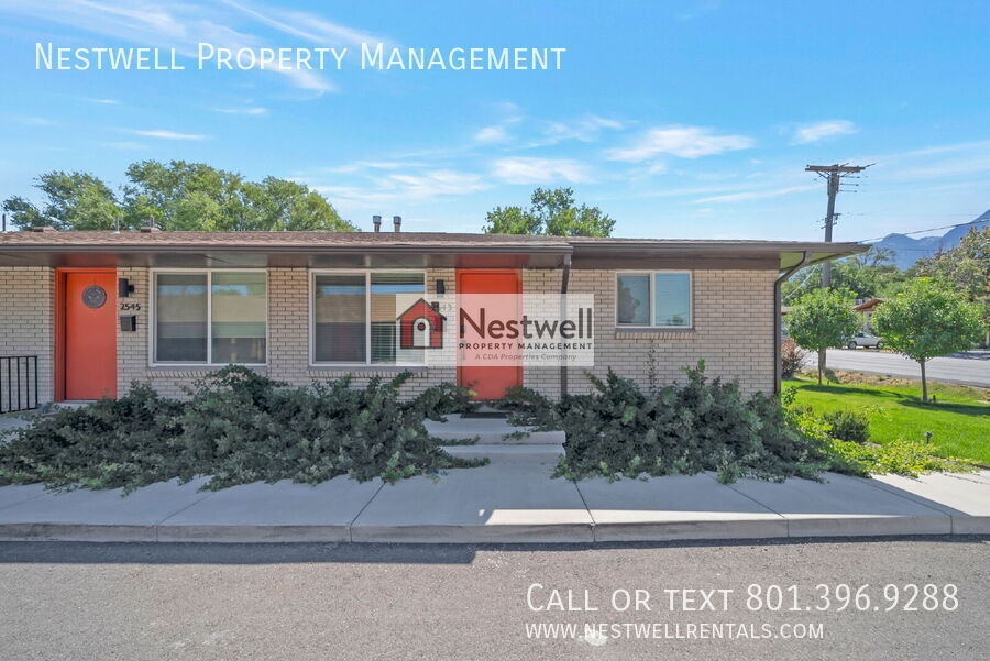 Salt Lake City Apartment: 2543 E 3300 S