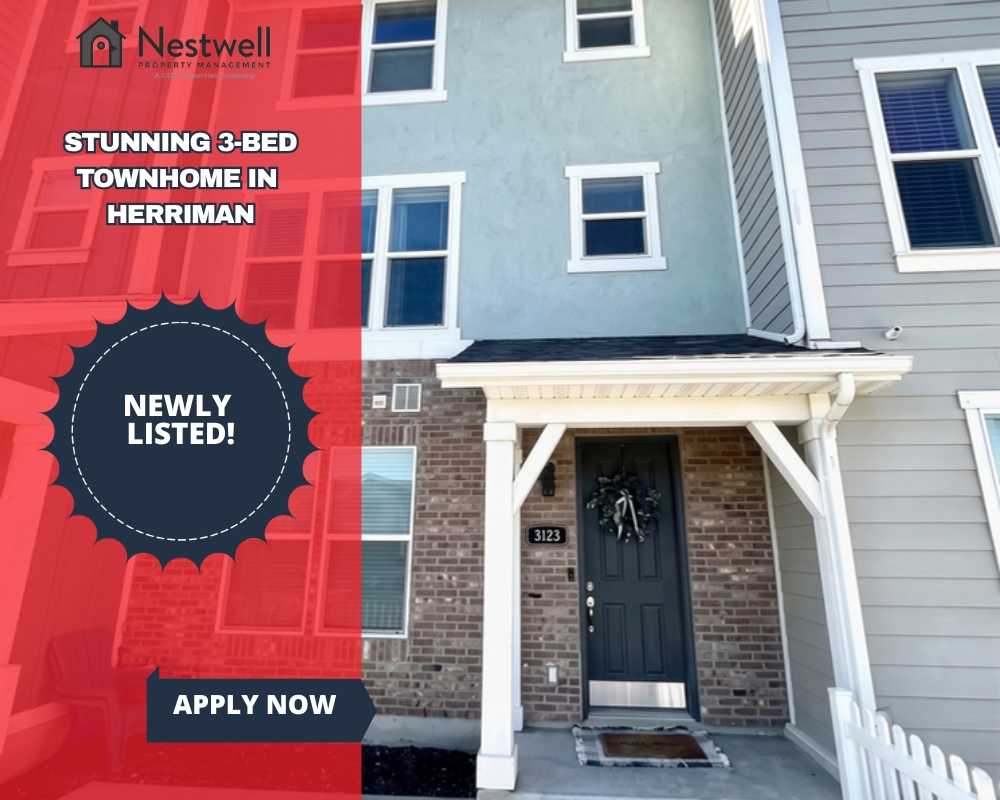 Herriman Townhome: 5123 W Stockfield Ln