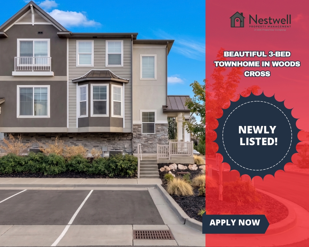 Woods Cross Townhome: 830 W 1500 S
