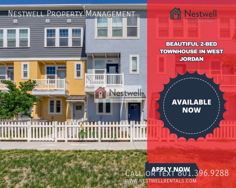 West Jordan Townhome: 7946 S 5440 W
