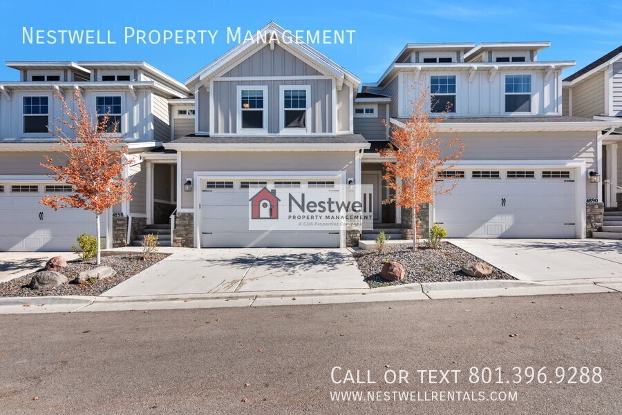 Lehi Townhome: 4894 N Nile Dr