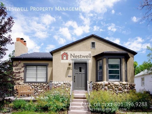 Salt Lake City House: 1551 E 1700 S