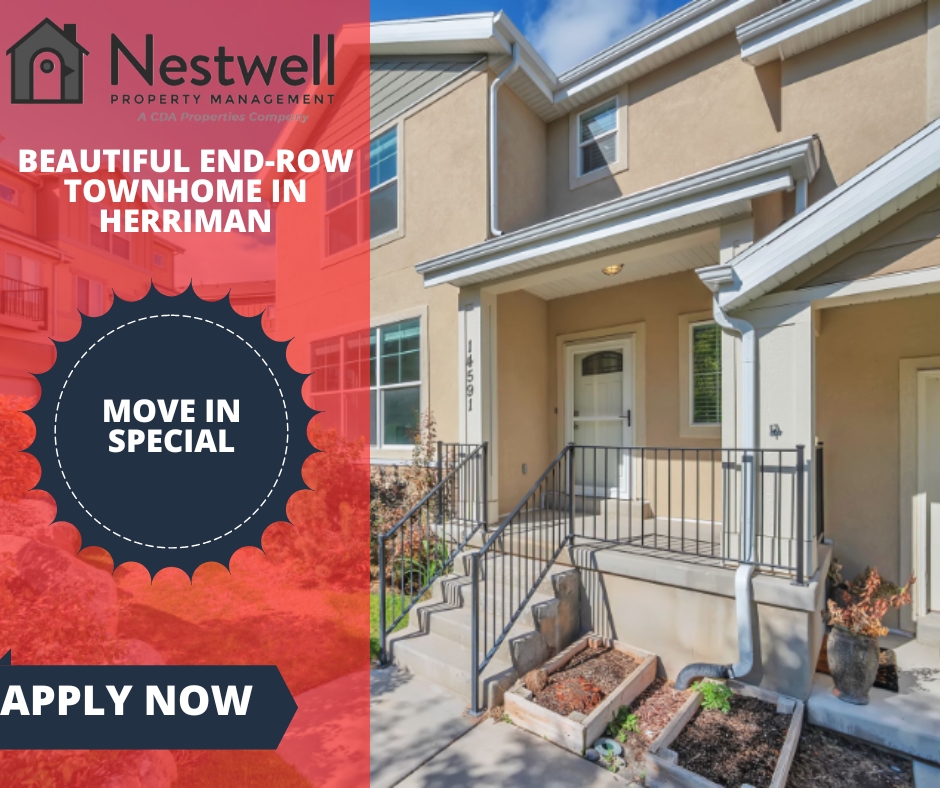 Herriman Townhome: 14591 S Elysian Way