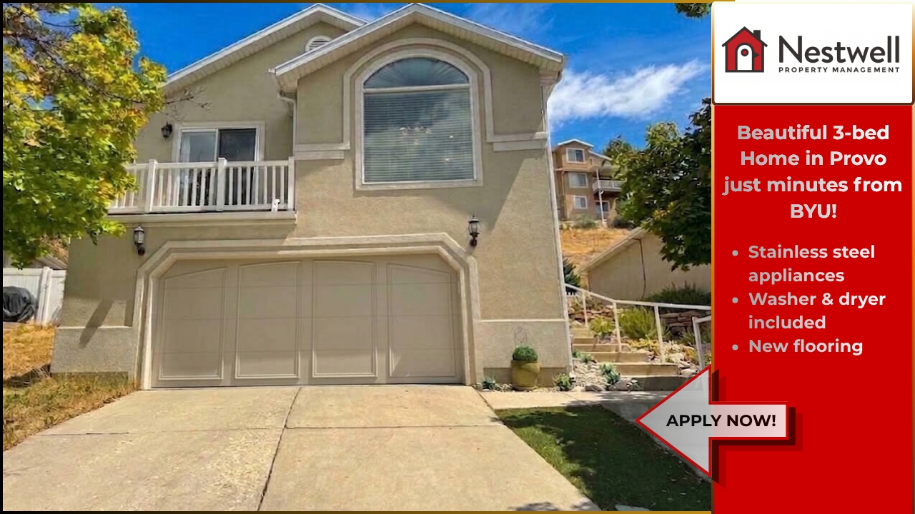 Provo House: 1383 S Slate Canyon Dr