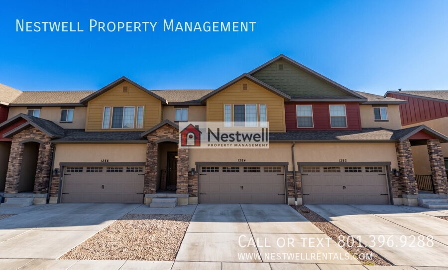 Saratoga Springs Townhome: 1284 N Willowbrook Ln