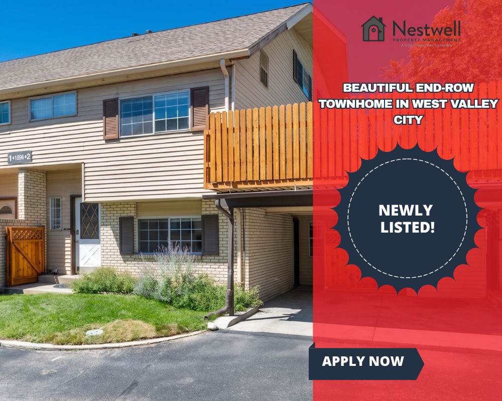 West Valley City Townhome: 1896 W Homestead Farms Ln