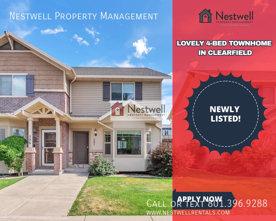Clearfield Townhome: 490 E 700 S