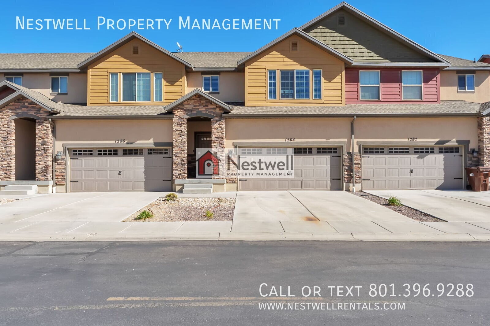 Saratoga Springs Townhome: 1284 N Willowbrook Ln