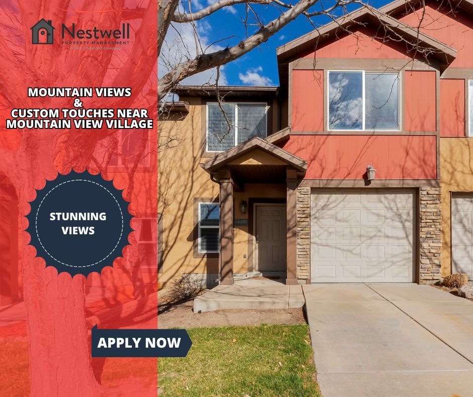 Herriman Townhome: 14497 S Siltstone Rd