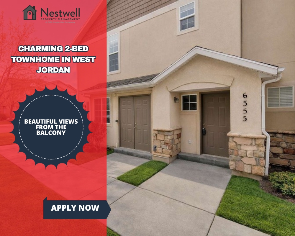 West Jordan Townhome: 6355 W Passenger Ln