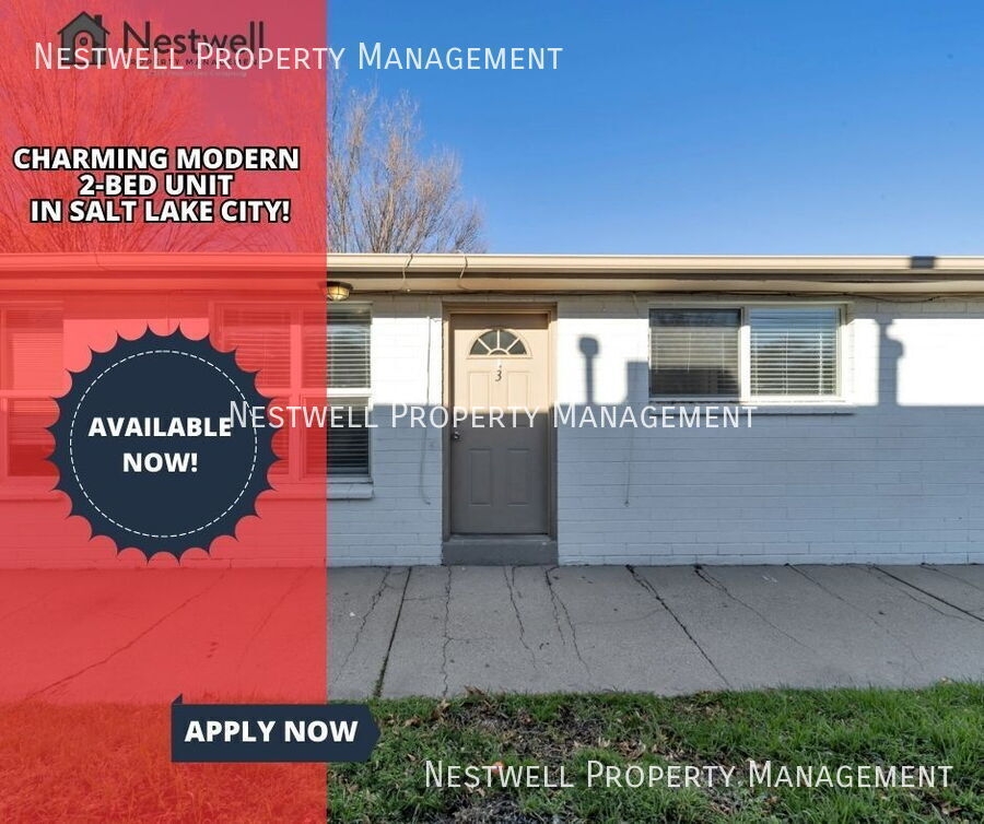 Salt Lake City Apartment: 1389 S 300 E