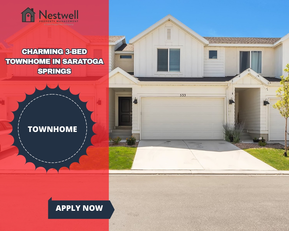 Saratoga Springs Townhome: 533 N Helmsman Ln