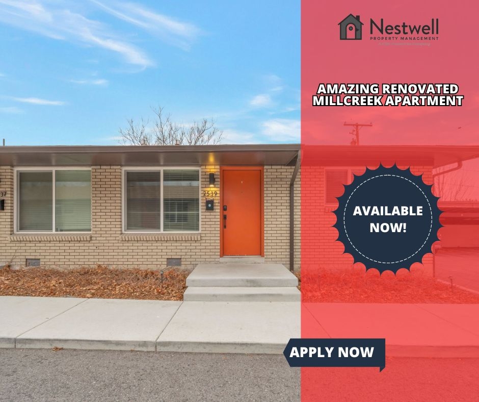 Salt Lake City Apartment: 2539 E 3300 S